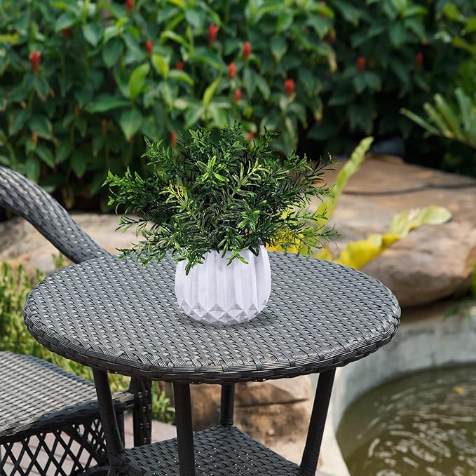 Winlyn 3 Pcs Faux Potted Plants Set - Image 5