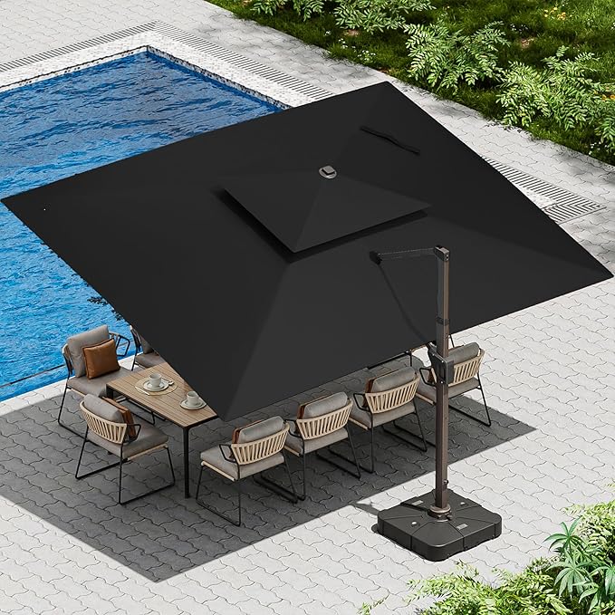 10 X 13 FT Cantilever Patio Umbrella by Ombrellon