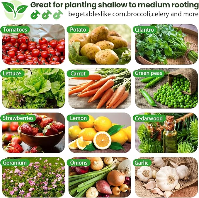 FRIZIONE 3pcs 6x3ft Galvanized Raised Garden Bed Outdoor, Above Ground Garden - Image 8