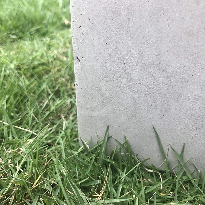 Kante 18.5" H Tall Rectangular Concrete Planters, Outdoor Indoor Lightweight - Image 9