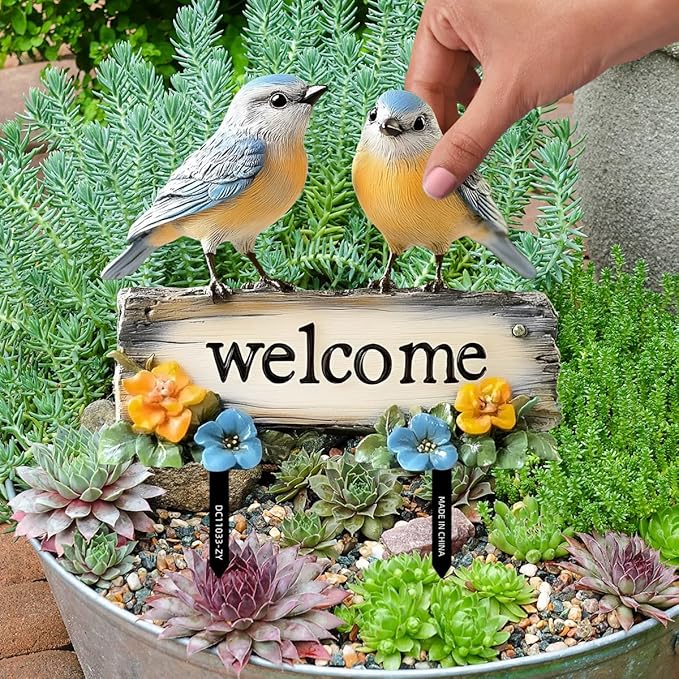 Fairy Garden Stake Decor, Acrylic 2D Garden Fairy Decoration, Fairy Garden - Image 2