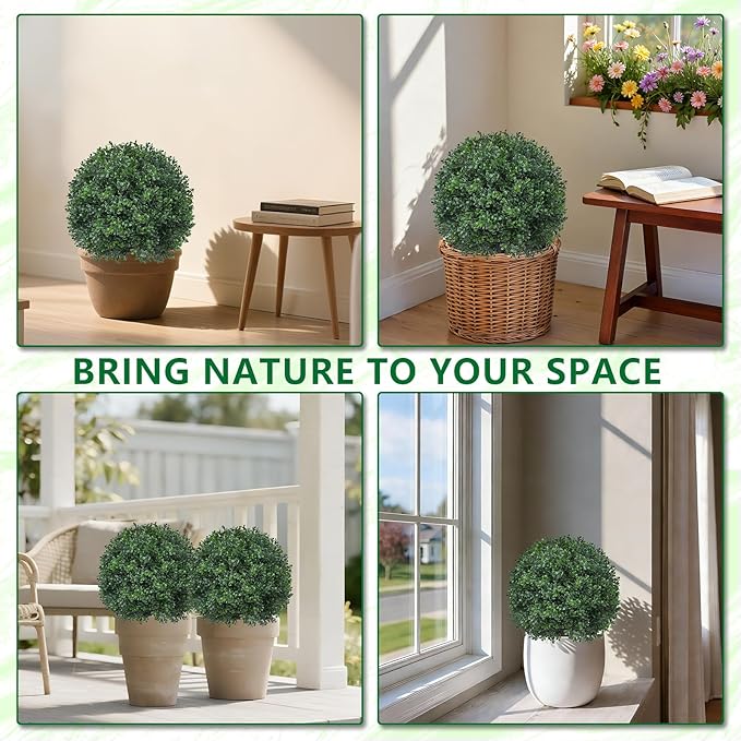 Artificial Boxwood Topiary Trees - Image 6