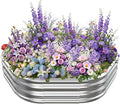 Hexagon Raised Garden Bed, 48 Inch Diagonal & 12 Inch Tall, Galvanized Steel by Unknown