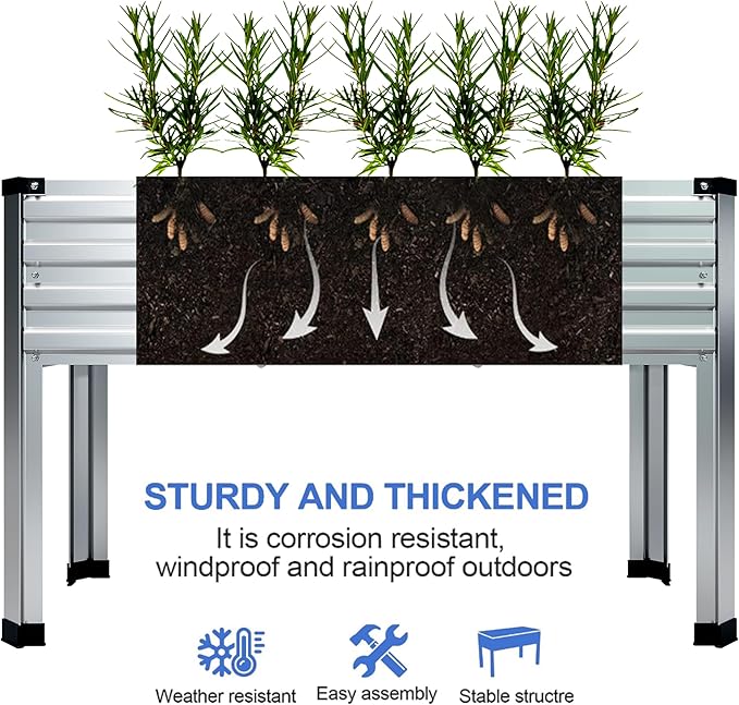 Galvanized Raised Garden Bed - Image 7