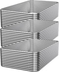3 PCS Tall 4x2x1.5ft Galvanized Raised Garden Bed Outdoor, Metal Garden Bed by Mostmahes