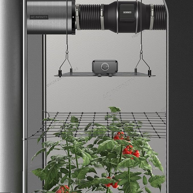 AC Infinity Grow Tent Trellis Netting 2x4', Heavy-Duty Elastic Plant Net - Image 5