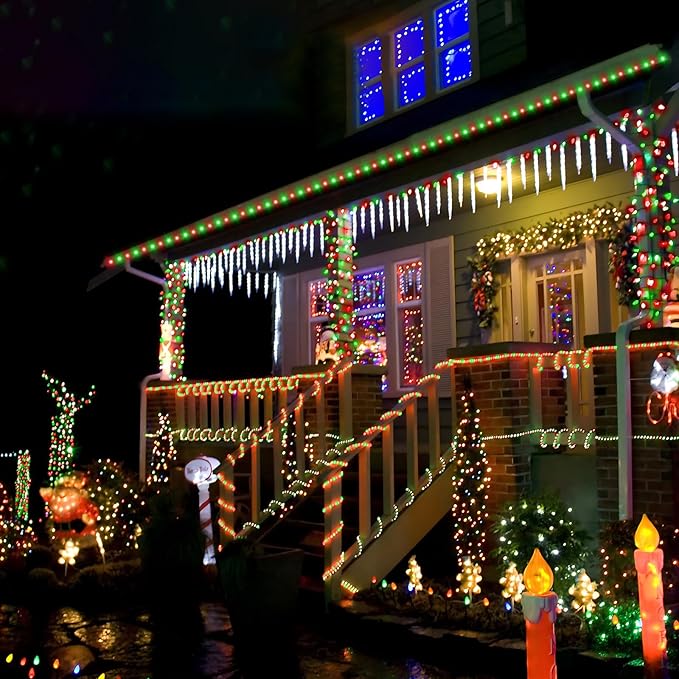 50ft LED Rope Lights Outdoor, 360 LED Connectable and Flexible Tube Lights - Image 5