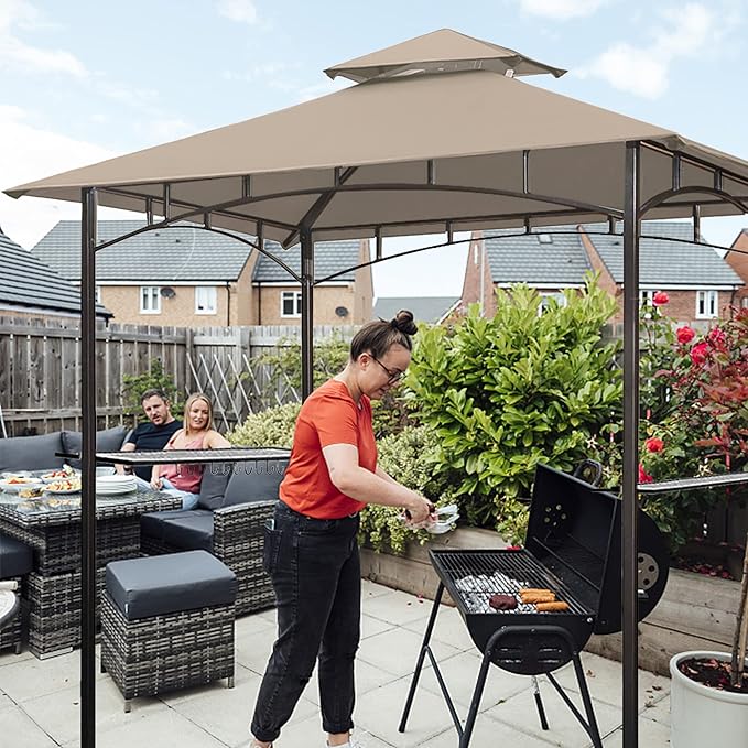 Eurmax USA High Performance Grill Gazebo Canopy Replacement Cover 5x8 BBQ - Image 6