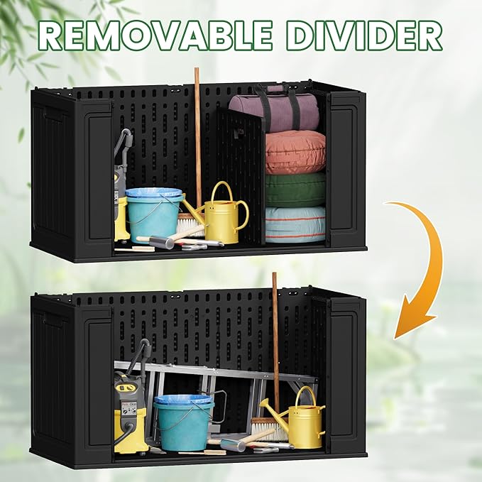 Devoko 160 Gallon Double-Wall Deck Box - Image 3