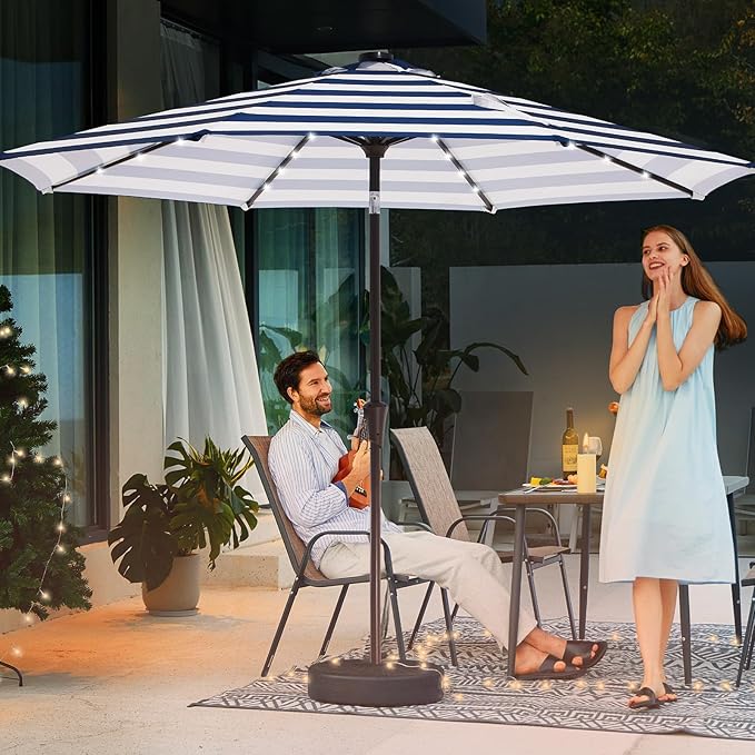 JEAREY 9FT Outdoor Patio Umbrella - Image 2
