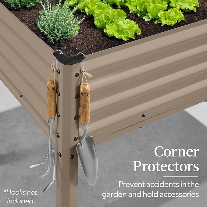 Best Choice Products 48x24x30in Galvanized Raised Garden Bed, Metal Elevated - Image 7