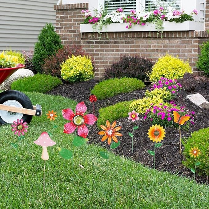 hogardeck Garden Decor for Outside, Yard Art Garden Decorations for Outdoor - Image 7