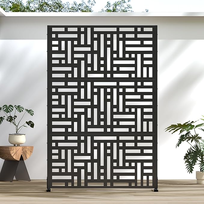 Casaphoria Metal Privacy Screen Outdoor by Casaphoria