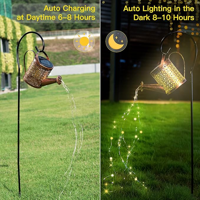 Solar Light Outdoor Decorative Hanging Lanterm, Waterproof, Prefert - Image 3