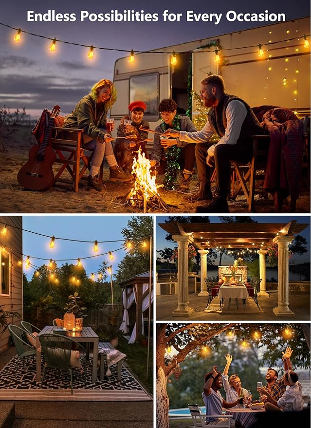 Brightown Outdoor String Lights 190FT - Image 3