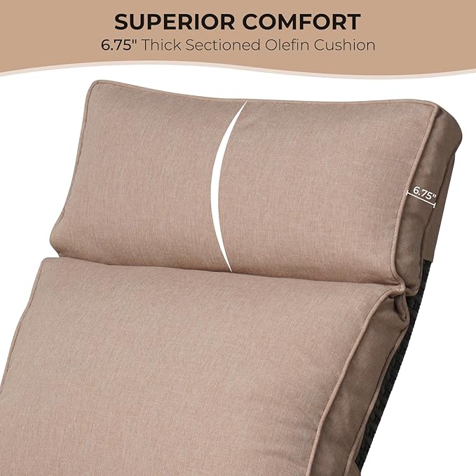 Grand patio Outdoor Recliner - Image 7
