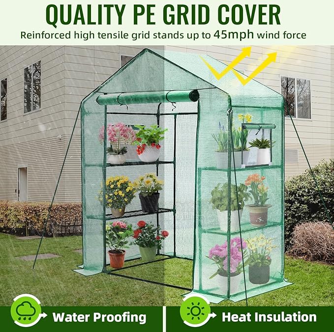 Greengro Greenhouse, Small Plant Green House - Image 5