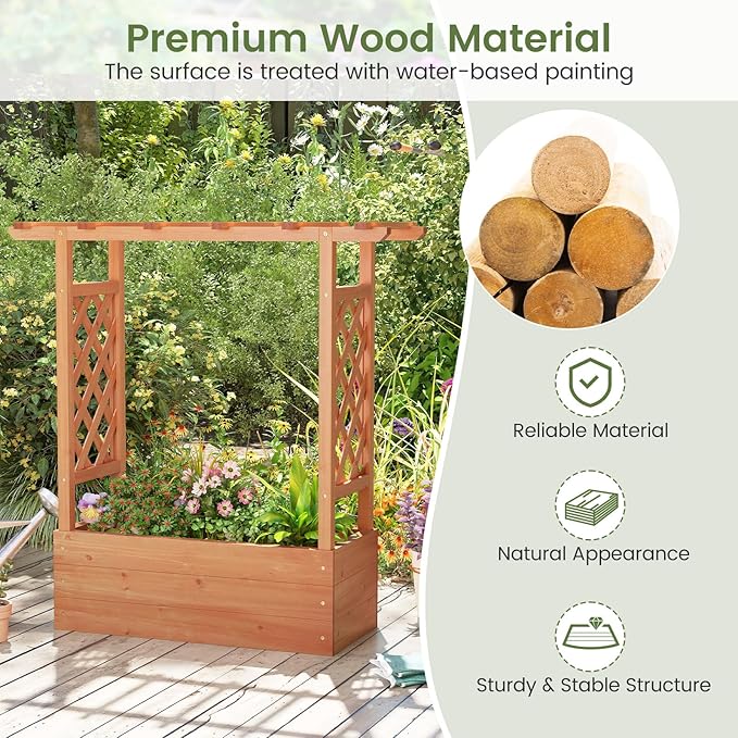 Giantex Set of 2 Raised Garden Bed - Image 7