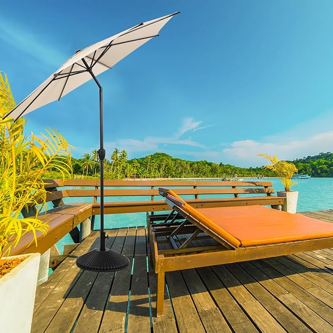 Abba Patio 11FT Lyon Outdoor Patio Umbrella Outdoor Table Umbrella - Image 6