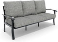 HOMREST Outdoor Couch Aluminum Patio Furniture Sofa, 3-Seat All-Weather Metal by HOMREST