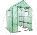 Aoodor Walk-in Greenhouse with 8 Shelves, 4.7 × 4.7 × 6.4 ft Outdoor Garden by Aoodor