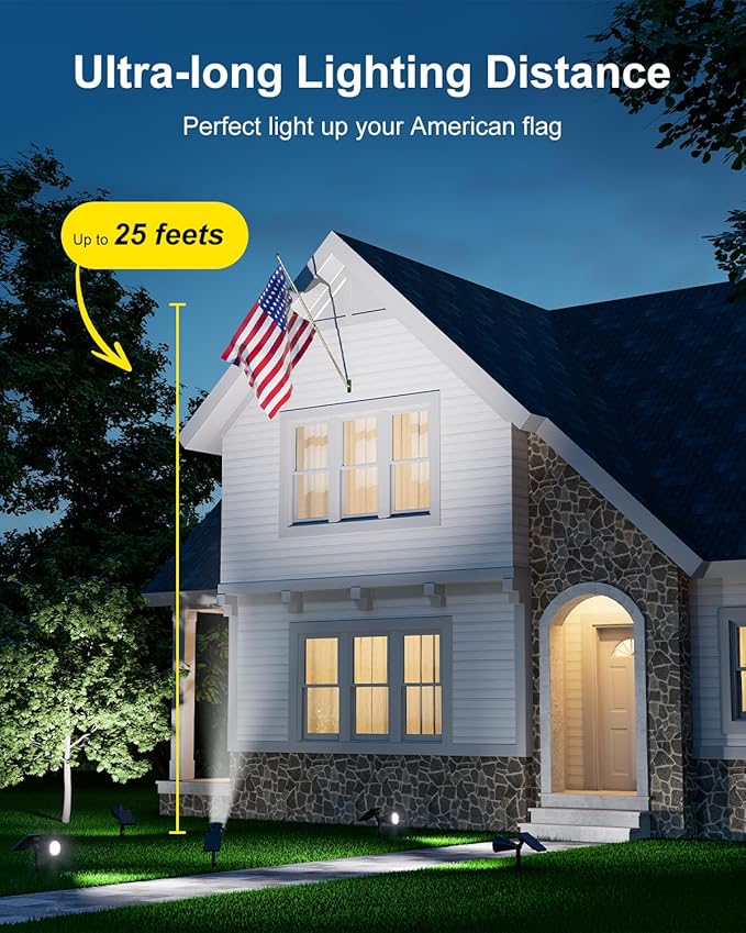 Solar Spot Lights Outdoor Waterproof - Image 2
