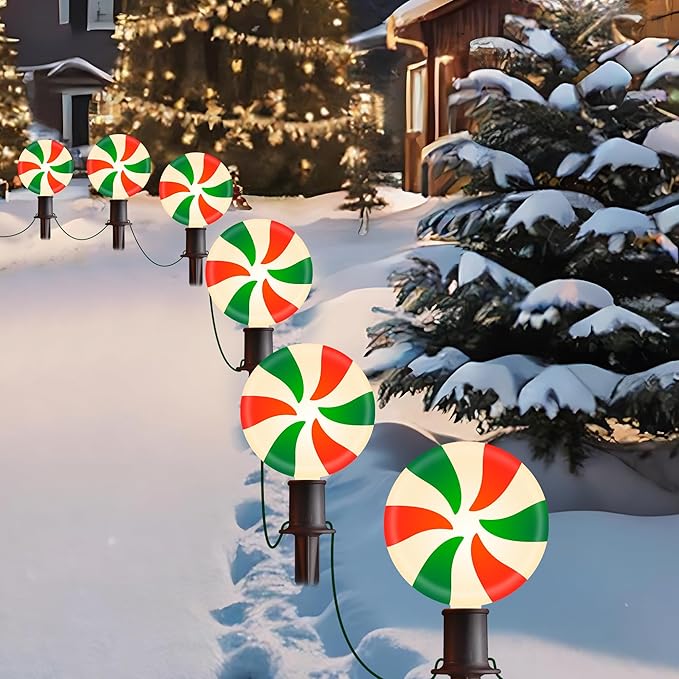 Ultimate Unicorn Christmas Lollipop Pathway Lights - Image 8