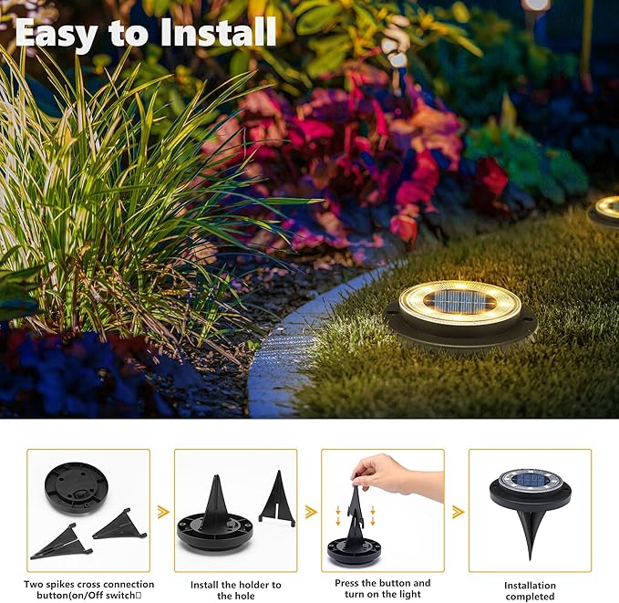 Flacchi Solar Lights Outdoor - Image 4