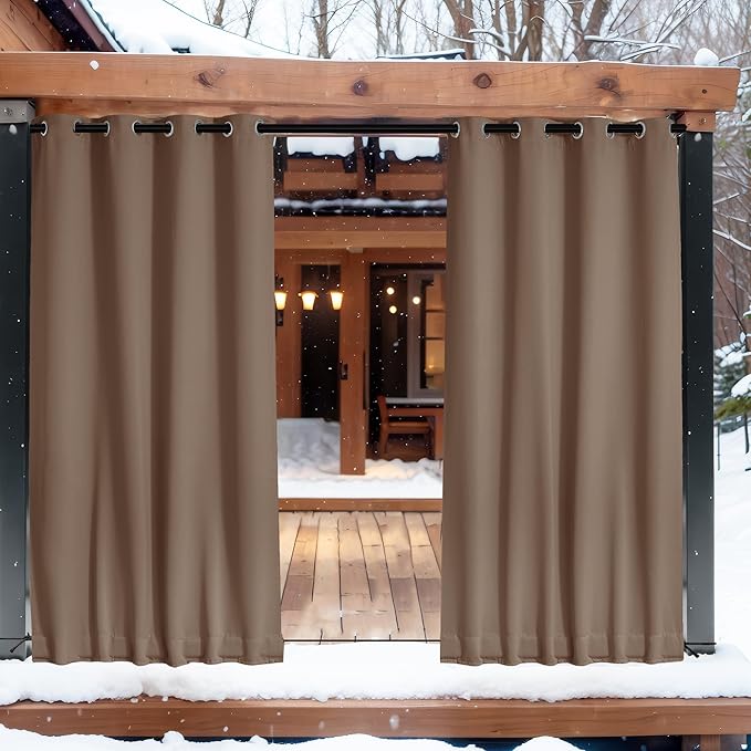 NICETOWN 2 Panels Outdoor Curtains - Image 9