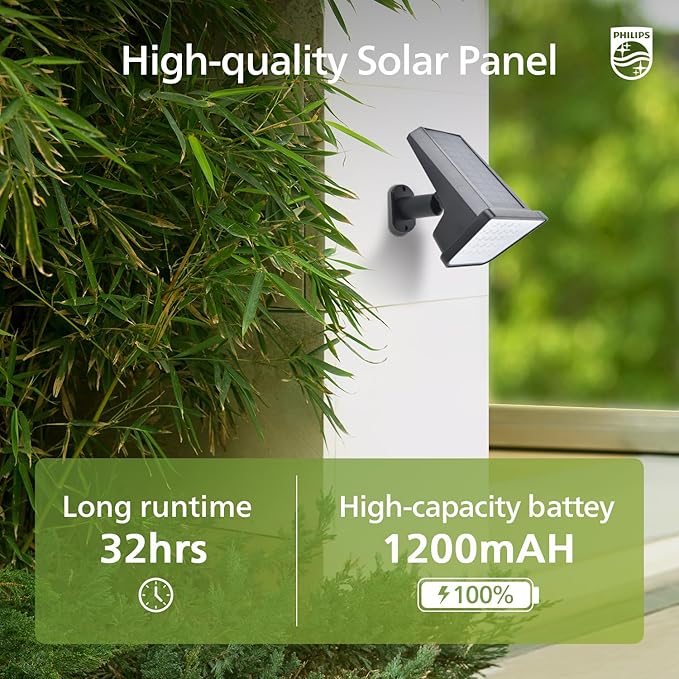 Philips 4 Packs Solar Spot Lights Outdoor Waterproof, 28 LED 7500K Solar - Image 4