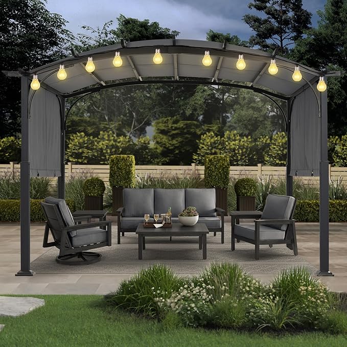 MASTERCANOPY 10x10ft Outdoor Retractable Pergola - Image 7