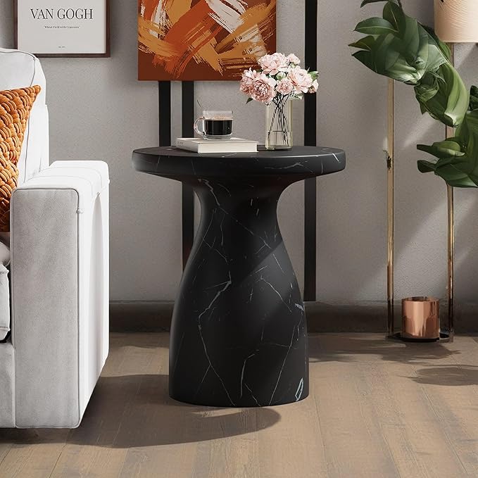 Christopher Knight Home Jayme Outdoor Side Table, Round Top Patio End Table - Image 5