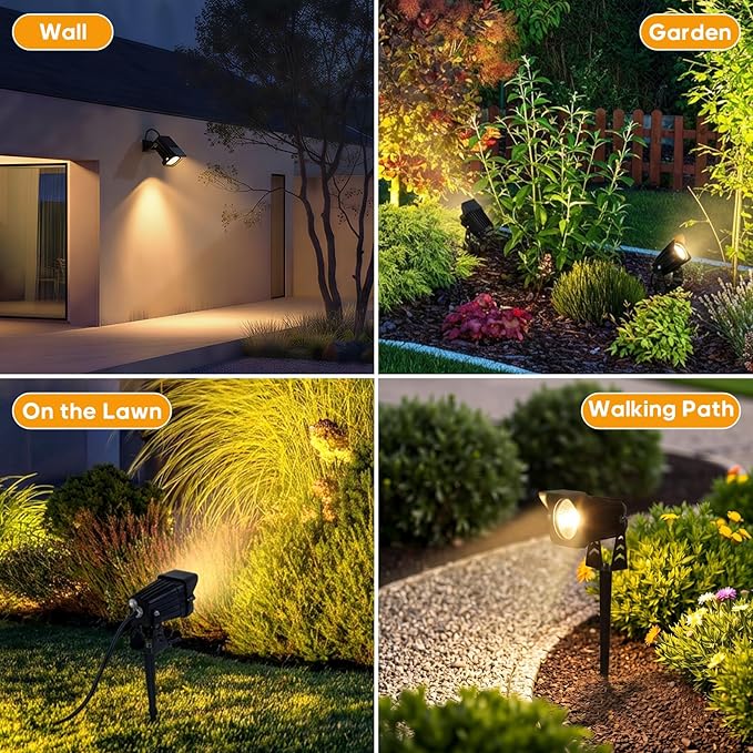 Dusk to Dawn Outdoor Lighting, 15W Spot Lights Outdoor - Image 5