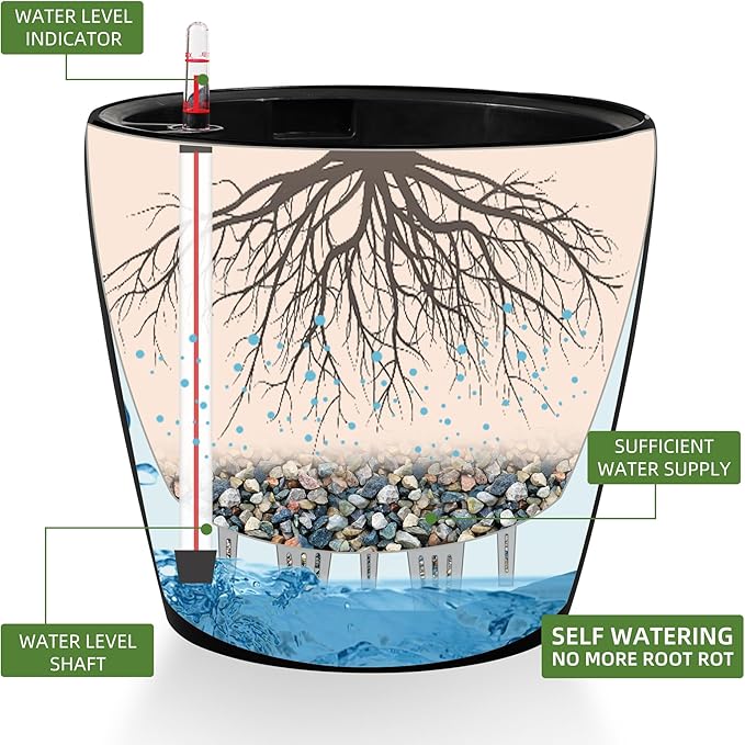 Dexceder 15x14 Self Watering Planter - Image 2