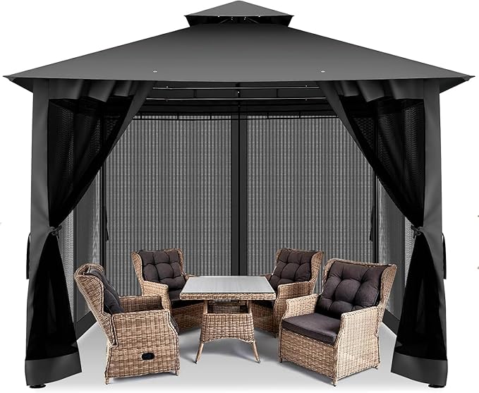 COBIZI Gazebo 10x10 Heavy Duty Gazebos by COBIZI
