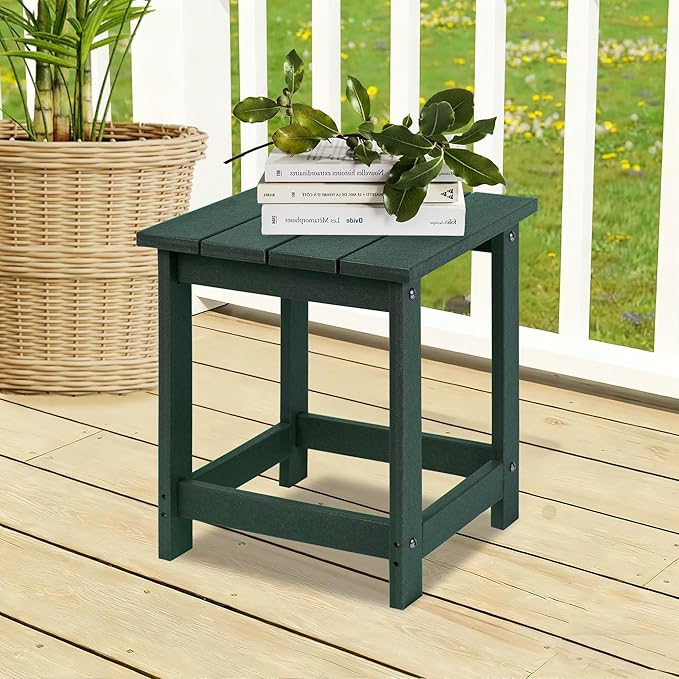 LZRS Adirondack Square Outdoor Side Table - Image 5