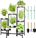 8 Tier Plant Stand Indoor, Tiered Plant Stand Outdoor by Cawukege