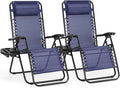 NEWBULIG Zero Gravity Chair Set of 2, Lounge Chair Folding Portable Adjustable by NEWBULIG