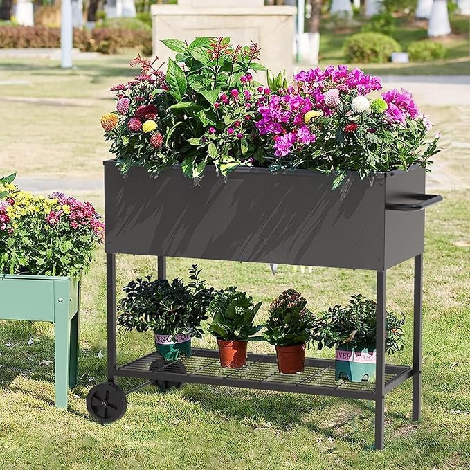 34 × 15 × 31 Inches Raised Garden Bed - Image 7