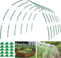 60PCS Garden Hoops for Raised Beds, 8FT Rust-Free Fiberglass Greenhouse Hoops by Unknown