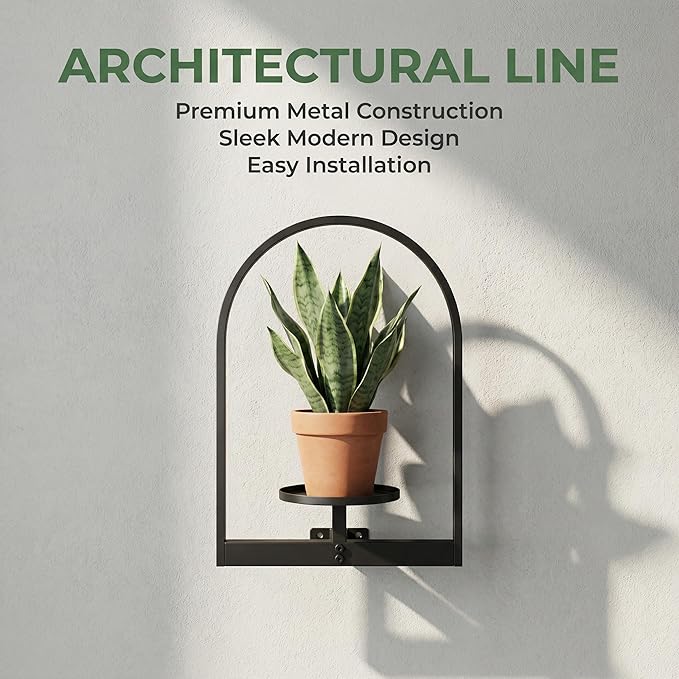 2 Pack Plant Stand Indoor Outdoor Hanging Planters - Image 2