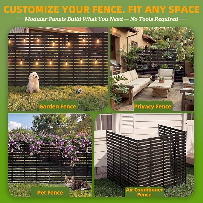 Metal Privacy Screen Outdoor - Image 7