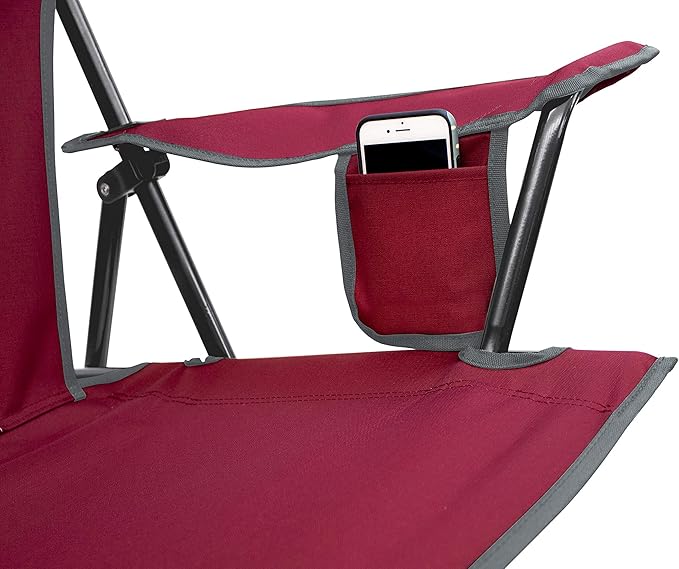 GCI Outdoor Sunshade Comfort Pro Chair, Cinnamon Red - Image 5
