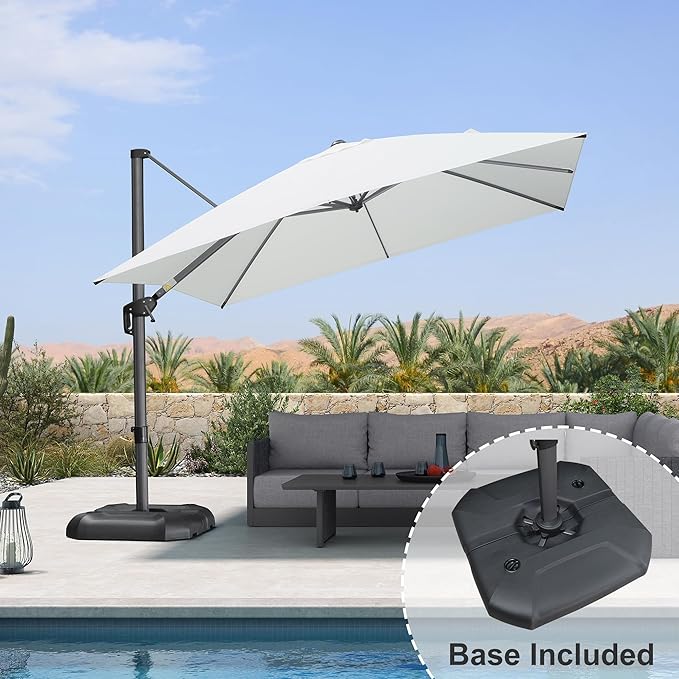 PURPLE LEAF 10 Feet Patio Umbrella - Image 2