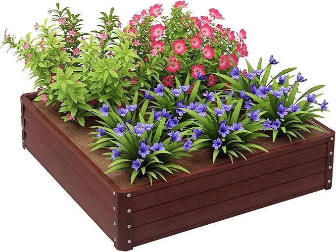 Outsunny Galvanized Raised Garden Bed, by Outsunny