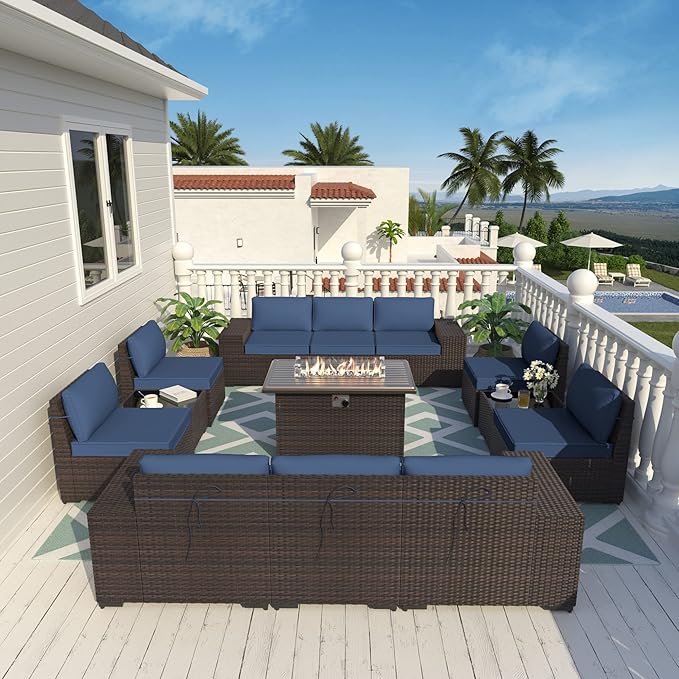 ALAULM 13 Pieces Patio Furniture Set - Image 7