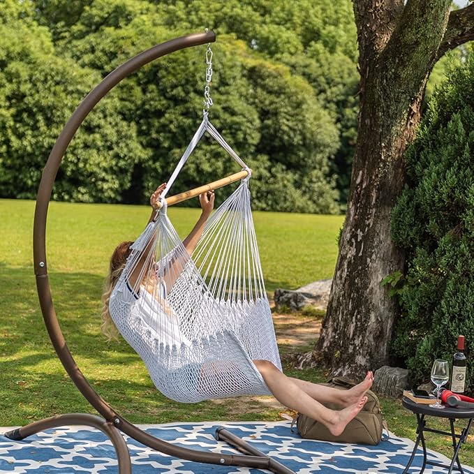Lazy Daze Hammocks Hanging Chair Caribbean Swing Chair Hammock Chair - Image 4
