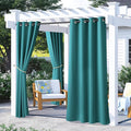 NICETOWN 2 Panels Outdoor Patio Curtains Waterproof 72 inches Long, Rustproof by NICETOWN