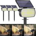 108 LED Solar Spot Lights Outdoor, Solar Lights Outdoor IP65 Waterproof by MinPea
