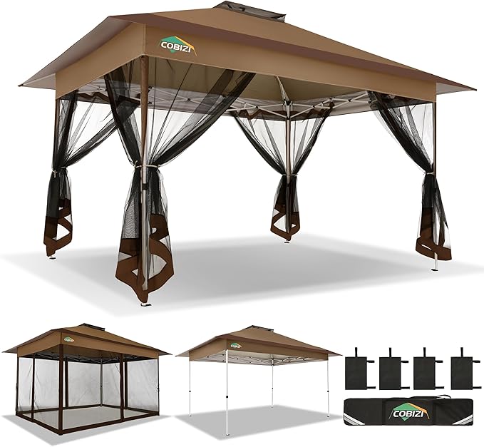 COBIZI 10x15 FT Pop up Gazebo on Clearance by COBIZI